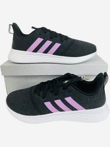 Scarpe sneakers Adidas Puremotion donna casual nero lilla taglia 6