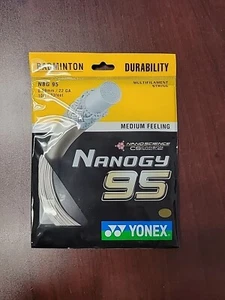 Yonex Badminton Nanogy 95. 10m. silbergrau 1 Stück - Bild 1 von 2