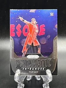 Tarjeta de inserto de lucha libre The Miz Prizmatic Entrances 2022 Panini Prizm WWE # 22 - Imagen 1 de 2