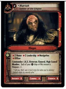 STAR TREK CCG 2E PREMIERE RARE KARTE MARTOK 1R311 ex - Bild 1 von 1
