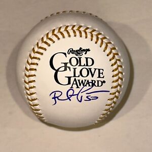 ROBERTO PEREZ Signed Official GOLD GLOVE Baseball Beckett Authenticated (BAS)