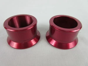Honda CRF450X 05-13 enduro red rear wheel spacers - Picture 1 of 1
