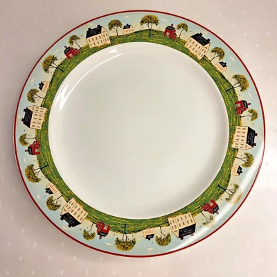 Vtg Sakura Brandon House Country Life Chop Plate 12 3/8" Warren Kimble 1998 - Image 1 of 4