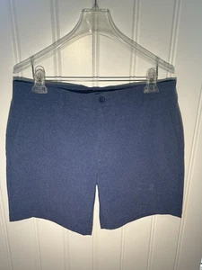 Vineyard Vines Men's Breaker Shorts 8" Performance Size 34 Heathered Blue - Picture 1 of 5