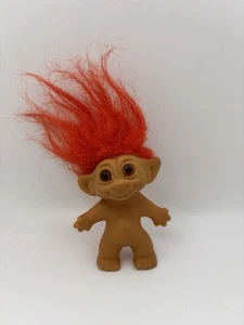 Troll Doll Red Hair Vintage 90s Small Doll - Picture 1 of 4