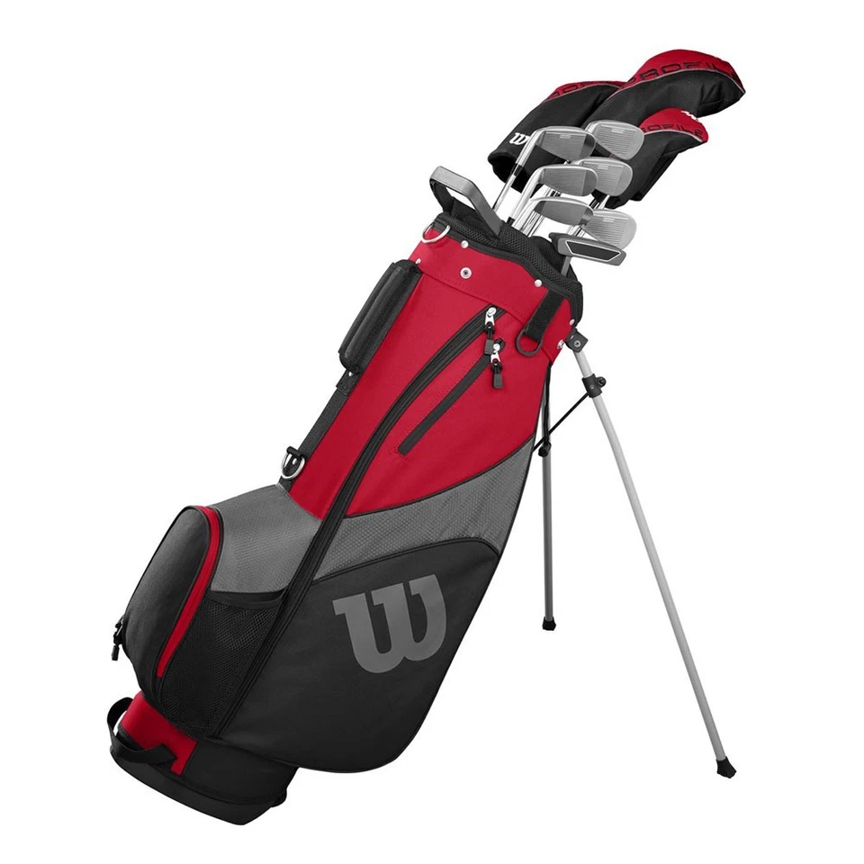 NUEVO Juego completo de palos de golf Wilson Profile SGI para hombre con driver, hierros, bolsa, putter Foto 1 de 4