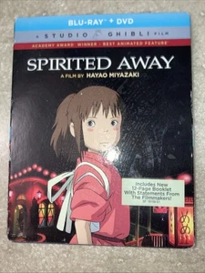 Spirited Away Bluray/DVD Combo With Slip Cover Booklet - Picture 1 of 3