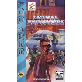 Lethal Enforcers For Sega CD Shooter 8X