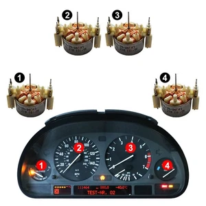 4 PIEZAS motor paso a paso p/n 91 218 101 para BMW E38, E39, E53 panel de instrumentos - Imagen 1 de 4
