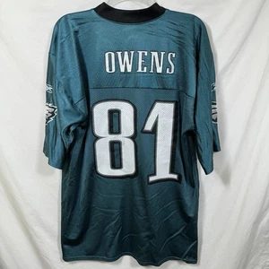 Terrell Owens #81 Philidelphia Eagles Adult Medium NFL Football Jersey Reebok M - Picture 1 of 13