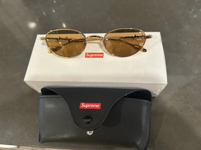 SUPREME CAPITAL SUNGLASSES (GOLD) - Image 1 of 2