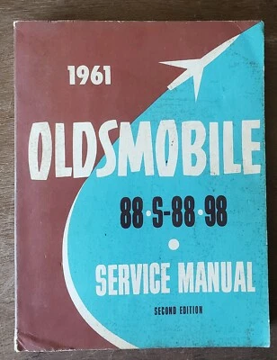 1961 GM Oldsmobile Service Shop Manual 88 98 Dealer — 第 1/4 张图片