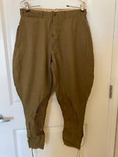 WW1 US AEF Officers Breeches Hand Tailored in France by Edwin of Tours