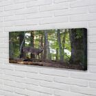 Tulup Canvas Print 125X50 Wall Art Picture Deer Forest