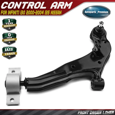 Braço de controle inferior esquerdo dianteiro com conjunto de junta esférica para Nissan Maxima Infiniti - Imagem 1 de 4