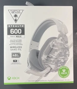 Official Turtle Beach Stealth 600 Gen 2 Max Wireless Headset [ Arctic CAMO ] NEW - Picture 1 of 6