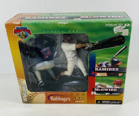 2000 Babbage's RAMIREZ & McGUIRE Sports Picks MIB C-7.0 Action Figures TB6 Cover