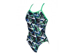 ARENA COSTUME INTERO MARE PISCINA DONNA  002240 506  W POWER TRIANGLE LIGHT DROP - Imagen 1 de 2