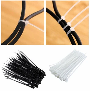 400PC 100mm Cable Ties UV Weather Resistant Resistant Wrap Zip Ties Pack Hot AU - Imagen 1 de 1