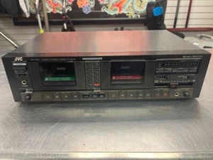 Vintage JVC KD-W55XJ Dual Head Cassette Deck Player Recorder (QUC023349) - Picture 1 of 2
