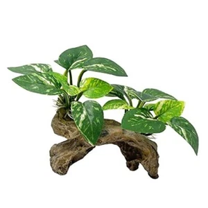 Fish Tank Decorations Aquarium Decor Ornaments Betta Silk Leaf pad Type-c - Picture 1 of 7