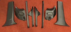 2001-2005 Lexus IS300 OEM Black Interior Floor And Pillar Plastic Trim Covers - Picture 1 of 24
