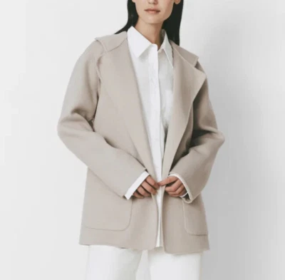 Nueva chaqueta de lana Rue Sophie Élysée en color humo. Talla L Foto 1 de 4