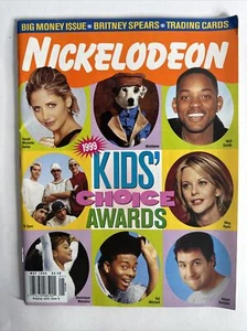 1999 Nickelodeon Magazine Kid's Choice Awards W Uncut Trading Cards MJ RARE - Picture 1 of 10