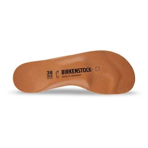BIRKENSTOCK MEN'S/WOMEN'S FOOTBED INSOLE LEATHER FUSSBETT-SOHLE LEDER 1001255 - Imagen 1 de 3