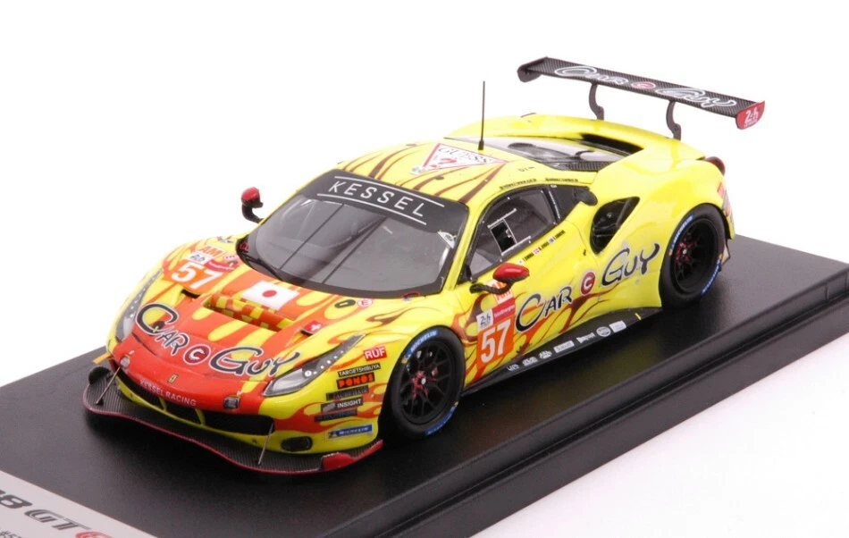 Ferrari 488 Gte Evo #57 Lmgte 24h Lm 2021 Kimura/aandrews/jensen 1:43 Model - Immagine 1 di 1