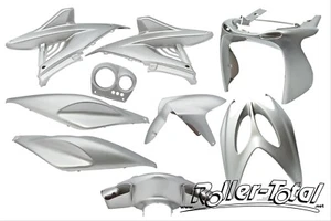 Verkleidungsset silber grau metallic 9 Teile YAMAHA Aerox MBK Nitro Bodypart Kit - Bild 1 von 1
