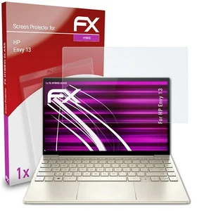 atFoliX Pantserglasfolie voor HP Envy 13 Glass Protector 9H Beschermend pantser - Afbeelding 1 van 5