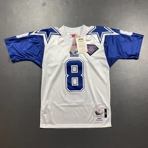 100% Authentic Troy Aikman Mitchell & Ness 1994 Cowboys Jersey Size 40 M Mens - Picture 1 of 6