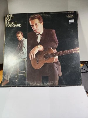 THE BEST OF MERLE HAGGARD LP 1968 RE '72 VG R64 - Image 1 of 2