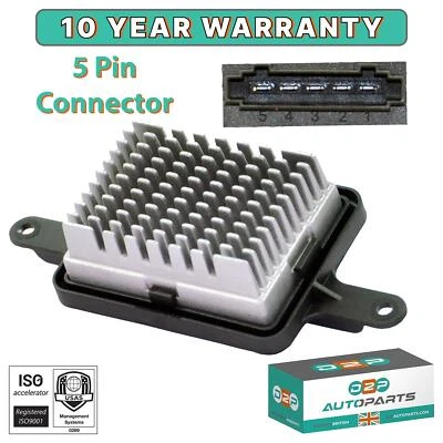 HEATER BLOWER MOTOR FAN RESISTOR FOR CITROEN DS5 & PEUGEOT 3008 5008 6441.CQ - Image 1 of 4