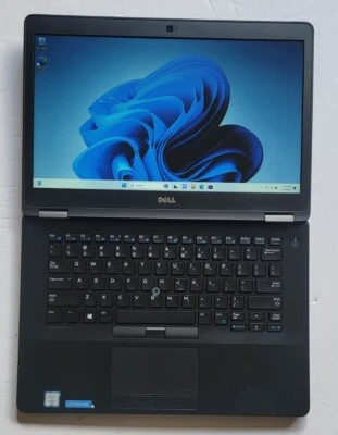 Dell Latitude E7470 14" Laptop i7-6600U 2.6GHz 8GB RAM 128GB SSD BT Win 11 Pro - Image 1 of 4