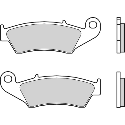 31768 - compatible with Yamaha YZ 450 F (CJ05) 450 2004 BRAKE PADS BREMBO - Image 1 of 3