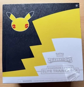 Pokemon Center Celebrations 25th Anniversary Elite Trainer Box - Bild 1 von 2