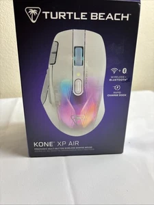 Turtle Beach (Roccat) Kone XP Air Wireless Gaming Mouse with Charging Dock White - Afbeelding 1 van 5