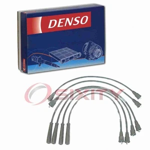 Denso Spark Plug Wire Set for 1991 GMC Tracker 1.6L L4 Ignition Plugs Coils ds - Picture 1 of 5