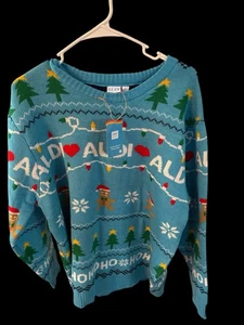 Suéter feo de Navidad de tienda de comestibles Aldi - Imagen 1 de 5