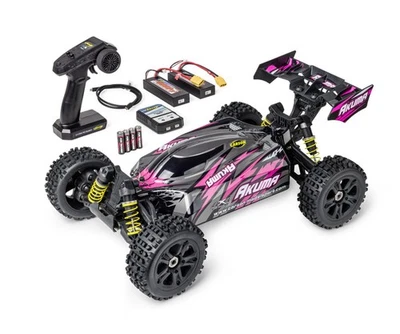 Carson 500409083 - 1:8 Akuma Buggy 4WD 100% RTR pink, inkl. 2x Lipo   Neuware - Bild 1 von 4