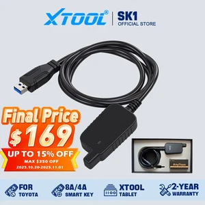 XTOOL AnyToyo SK1 2025 para Toyota/Lexus 8A/4A llave inteligente programación todo perdido - Imagen 1 de 12