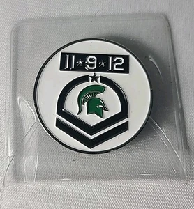 Michigan State Basketball 2012 Armed Forces Classic Commemorative Coin ~ New - Picture 1 of 2