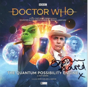 Doctor Who Audio: Quantum Possibility Engine - Signed SOPHIE ALDRED (Big Finish) - Picture 1 of 1