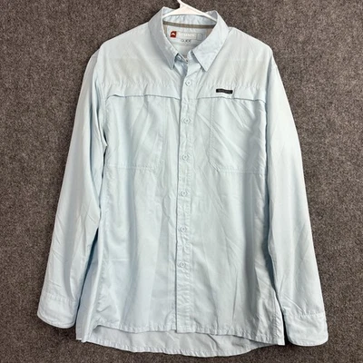 Simms guide Series Shirt Mens Size L Blue  Fishing Vented Outdoors - Image 1 of 4