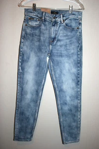 NEW Polo Ralph Lauren The Tompkins Skinny HIgh Rise Ankle Rope Dyed Jeans Sz 27 - Picture 1 of 4