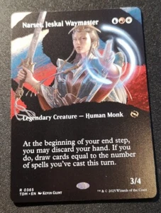 Narset, Jeskai Waymaster - Borderless - TDM - MTG - EN - NM - 0365 - Picture 1 of 1