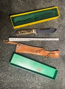 Puma 6377 White Hunter Messer Knife 49571 Jagdmesser Lederscheid Whitehunter top - Bild 1 von 10