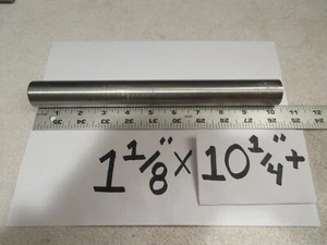 TOP QUALITY! Medical Implant Titanium 6al-4v ELI bar rod stock 1 1/8" x 10 1/4"+ - Picture 1 of 1
